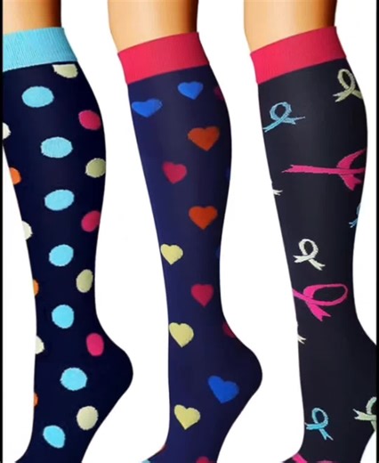 3 Pack Medical Compression Sock-Compression Sock For Women and Men Circulation -Best for Running,Nursing,Athletic Sports