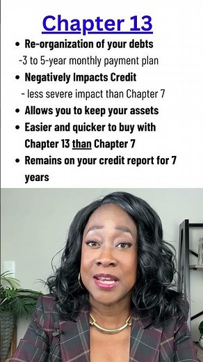 What's the Difference Between Chapter 7 and Chapter 13 Bankruptcy? #shorts #bankruptcy