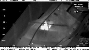 These infrared cameras help during manhunts