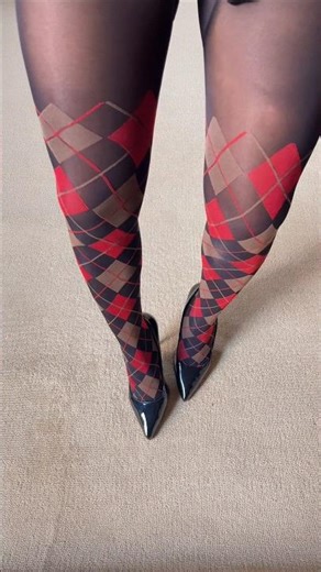 This Is Your Sign to Try Patterned Tights 😌✨ #nylon #tights #hosiery #pantyhose #vhkyshop