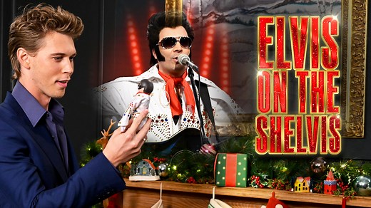 You’ve heard of Elf on the Shelf… Now get ready for Elvis on the Shelvis! | The Tonight Show Starring Jimmy Fallon