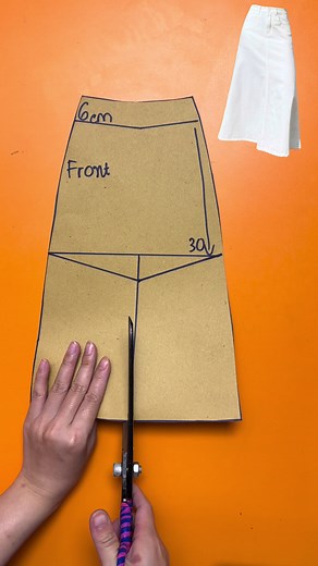 Drafting an A-Line Mermaid Flared Skirt Pattern