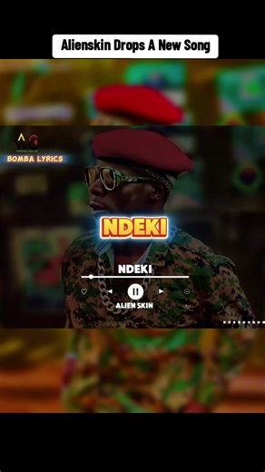 Ndeki By Alienskin Lyrics Video Made By Bomba Lyrics #alienskin #alie...