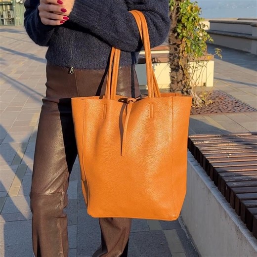 Extra Large Brown Soft Italian Leather Tote: Oversized Shoulder Shopper, Everyday Soft Hobo Work/travel Bag, Big Slouchy Tote, Weekender Bag - Etsy Canada