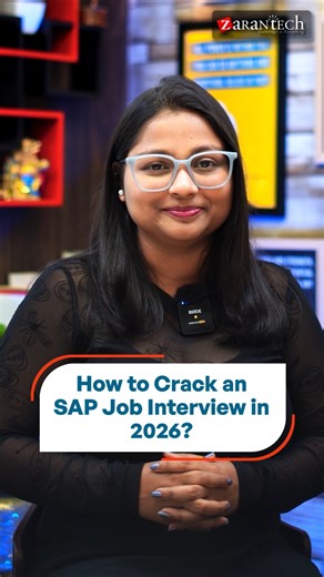 How to crack an SAP Job Interview in 2026? | ZaranTech #shorts