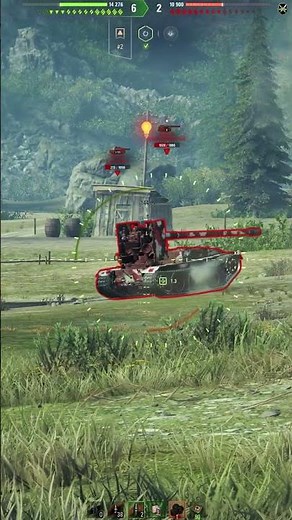 Strv 103B video in Ultra HD 4K🔝 AFK maus, 8237 dmg, 2320 block, 3 kills #Shorts 2