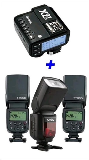 How to connect multi-Flash to Trigger 📸⚡| #photography #photographer #godox #x2t #tt600 #shorts #ig
