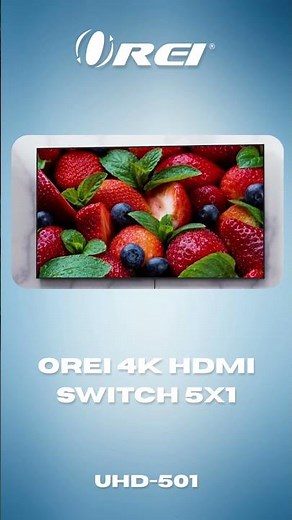 🎬 5x1 4K HDMI Switch UHD-501 | HDR, 3D & Dolby Audio Ready 🔥