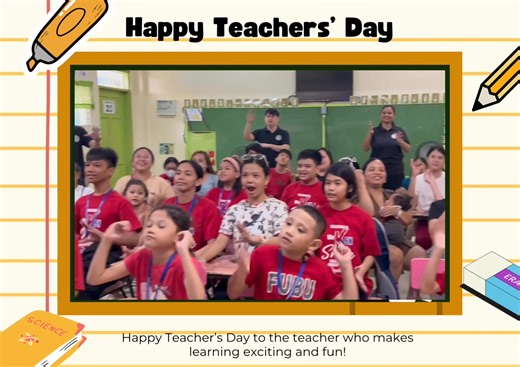 📹✨ In celebration of Teachers’ Day, we prepared a special greeting in Sign Language to honor all the wonderful teachers who continue to inspire and guide us every day. 💖 From the bottom of our hearts, thank you for your love, patience, and dedication—you truly make a difference! 🙌👩‍🏫👨‍🏫 Happy Teachers’ Day! 🫶💐 #TeachersDay #SignLanguage #Gratitude | Serrano ES Sned