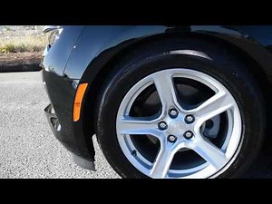 Free Stock Video Footage - Car Pulling Up, Side View, Chevrolet Camaro, Tires, Driving