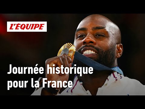 JO Paris 2024 - Riner et Marchand en or, triplé en BMX : la journée historique du sport français