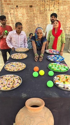 Impossible Parle-G Tower Challenge: Village Girl vs. Family! 🏆? 😜 #shorts #video