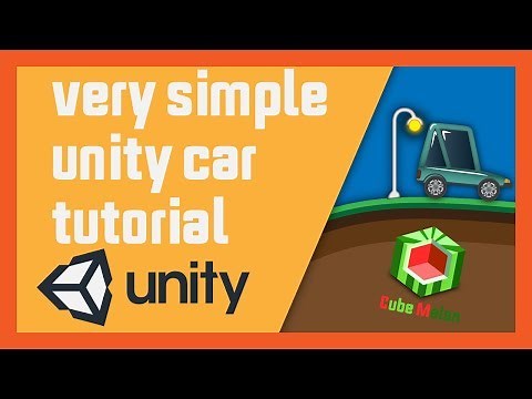 Very Simple Unity 2D Car Tutorial