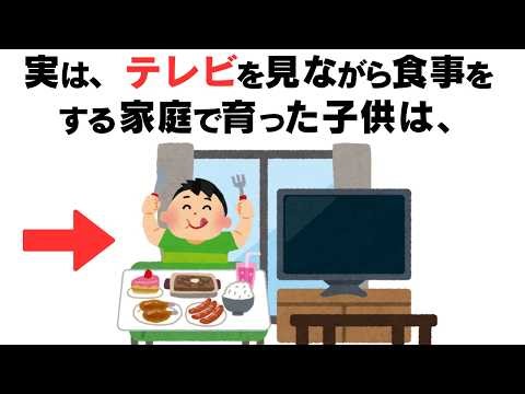 家庭環境が子供に与える影響に関する役立つ雑学 #雑学 #豆知識 #子供 ＃家庭環境