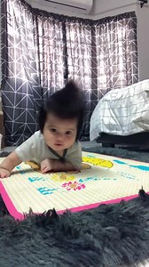 243K views · 8.4K reactions | Ini ke Jimmy Neutron yang sebenar !! Alaaa comelnyaaaa! Ni mesti kerja bapak bapak ni buat anak dia macam niiiii  #HotFM #cutebaby #tiktok Kredit: TikTok shesangel_97 | Hot FM | Facebook