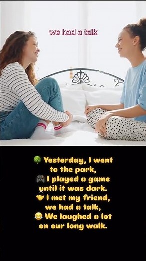 Past Simple English Song 🎶 Learn Grammar with Fun and Easy Music