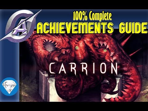 CARRION | Fast Achievements Guide | 100% Walkthrough and Map