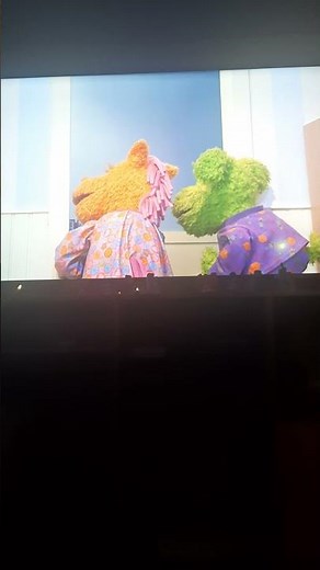 Cowbella pulls Squacky's hair and Squacky hits Cowbella