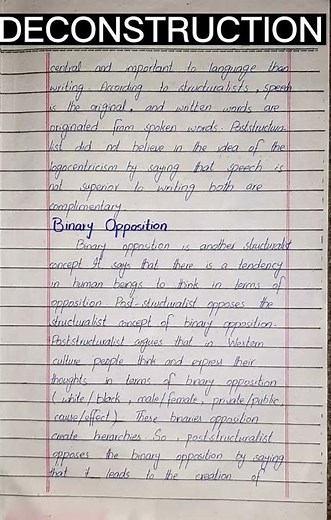 DECONSTRUCTION: concept || Jacques Derrida: Huis major works, terms | zyni study instruments