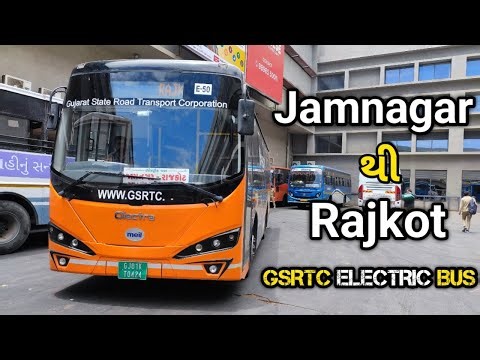 Jamnagar to Rajkot In Gsrtc Electric AC Bus Journey 🤩| જામનગર થી રાજકોટ |