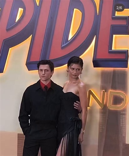 🚨🚨 Tom Holland winking at Zendaya during the photocall is the best thing you’ll see today.#Zendaya