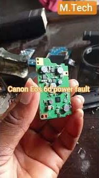 Canon Eos 6d power issues