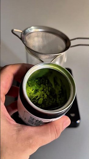 Homemade Iced Matcha Latte 💚🍵