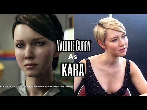 Valorie Curry as "KARA", Behind The Camera Discovering DETROIT (QUANTIC DREAM) Detroit Become Human