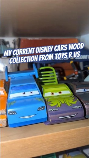 My Current Disney Cars Wood Collection From Toys R Us #cars #disneycars #lightningmcqueen #pixar