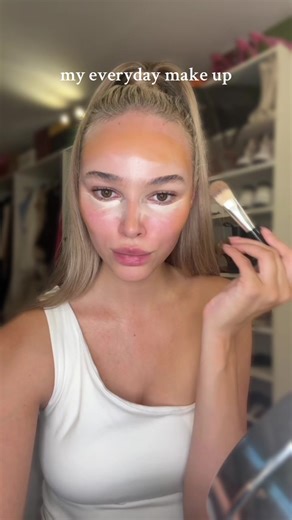 My every day make up routine 🤍 #foryou #makeuptutorial #tutorial #fypシ #fyp