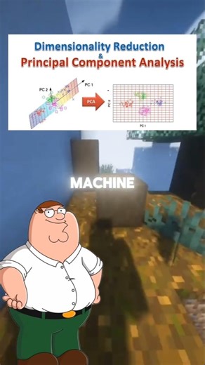 Principal Component Analysis in Machine Learning simple and easy explanation By Peter Griffin. #pca