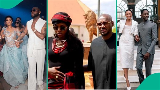 A year of glamour: Top Nigerian celeb weddings that made waves in 2025