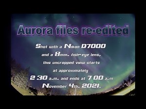 Aurora files Re-edited, November 4 2021