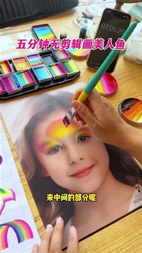 ”Learn to Paint a Mermaid Pattern Without Editing”