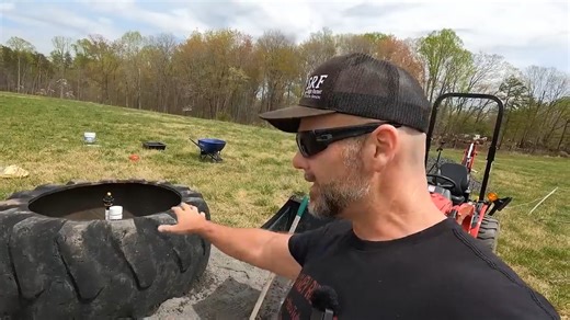 How to build a tire water tank from start to finish Come along on the farm today as we get busy building a tire water tank for livestock! You'll learn something here! #farming LORENTZ @lorentzsolarwaterpumping @milwaukeetool Milwaukee Tool | Stoney Ridge Farmer