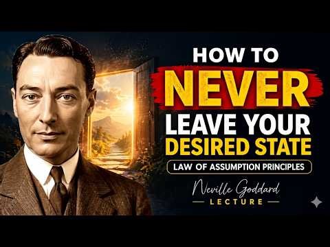 How to NEVER Leave Your Desired State | Neville Goddard Law Of Assumption Principles Lecture