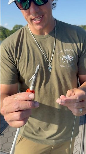 How To Tie A Bowfishing Arrow