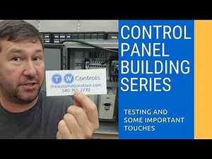 Control Panel Building Testing and Finishing Touches Part 6 of 6