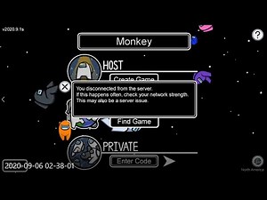 How to Easily Fix the "Disconnected from the Server" Error in Among Us - Private Code not working