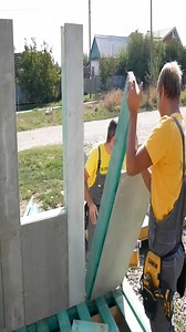 Perfect insulated wall panel connection installatio9n working skills | Chad Construction