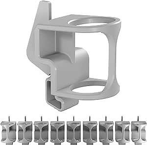 Pliers Bracket Model 104 | Compatible with Wall Control | for Tool Wall Organization to Hang Pliers, Ratchet, Socket Extension, or Scissors | 10-Pack