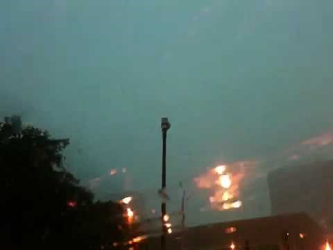 Tornado Siren in Downtown Chicago
