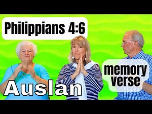Philippians 4:6 Auslan Bible verse tutorial (sign language)