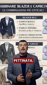 Come abbinare camicia, blazer e giacca: 3 regole che cambiano il tuo stile