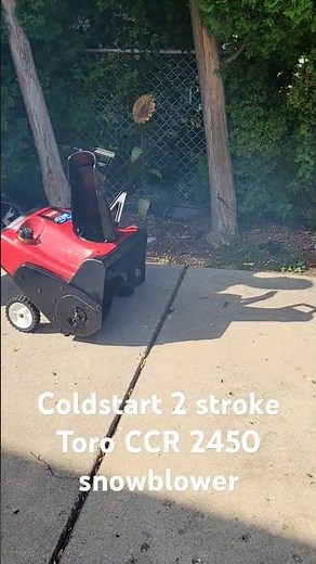 Toro CCR 2450 snowblower
