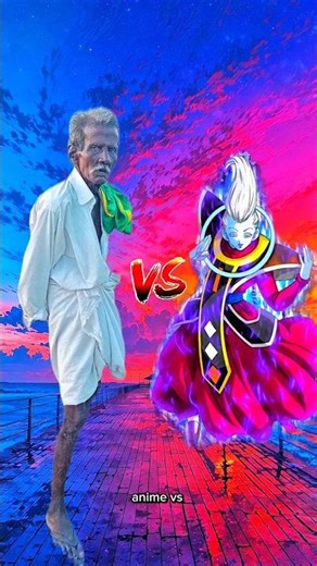 Grandfather vs Whis #animation