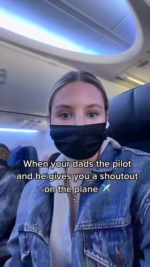 This is actually the first time he has given me a shoutout 😂✈️ #pilot #aviation #aviationlife #pilotsdaughter