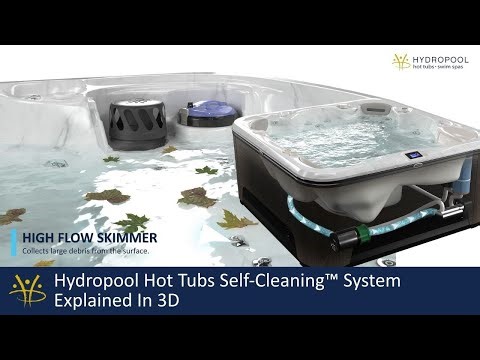 Hydropool Hot Tubs Self-Cleaning™ System | Explained In 3D