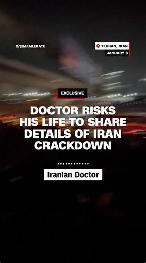 CNN has obtained exclusive testimony from a doctor inside Iran, offering a rare firsthand account of what he has been witnessing during the unrest. | CNN International