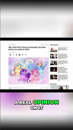 New My Little Pony "Forever Friendship" Show Announced! 9min Long Episodes? - MLP